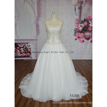 Casual Folds Corset Pick Colour Lace Wedding Dress